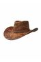 Unisex Vegan Leather Cowboy Hat - 3