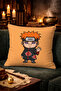 غطاء وسادة Pain Naruto مقاس 43x43، غطاء وسادة مزخرف مطبوع على الوجهين، ديكور حديث للأريكة - 4