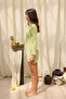 Lefkada Slim Green Mini Knitwear Dress - 4