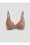 Underwire Non-Padded Laser Cut T-Shirt Bra - 2