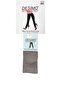 3-Piece Women's Micro 40 Knee-Length Mink Pantyhose Socks - 2