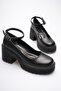 Women's Black Ankle Boots Casual Shoes Fs06Ms01C - 3