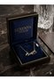 316L Stainless Steel Ataturk Signed Zircon Stone Gold - Silver Color Women's Steel Necklace - 6