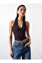 32690 Halter Neck Lace Detailed Top - 4