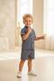 Boys' Cotton Shorts Shirt Suit Summer Relaxed Fit - 2