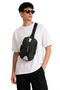 Conch Cross Chest Bag Waist Bag Cross Shoulder Bag Water Resistant Black Men's Shoulder Bag - 3