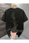 Men's Front and Back Gold Balance Printed Crewneck T-Shirt - 2