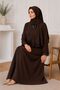 Cotton Ayrobin Fabric Seasonal Sweat-Proof Zippered Prayer Dress Cap Ferace - 2