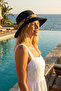 Women's Fedora Style Wide Brim Hat Stylish Combination - 3