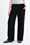 Elastic Waist Wide Leg Trousers Pn2622 - 2