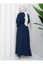 Pens Accessory Belt Detailed Hijab Dress Rc6051 - 9