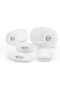 27 Piece Opalware Dinner Set - 6 Dinner, 6 Dessert, 6 Soup Plates, 6 Bowls, 2 Serving Plates, 1 Serving Bowl
