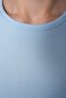 Women's Ribbed Look Crew Neck Basic Blouse Undershirt - 3