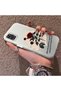 Samsung Galaxy A31 Compatible Retro Red Rose Printed Impact Resistant Hard Case - 2