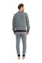 Men's Anthracite Pajama Set 50301590-Vr033 - 3