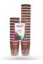 Insulated Kraft Paper Ripple Coffee Cups with Sipper Lids (8oz, 10 Pack)
