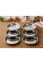 No3 abant stainless steel 18cm x 3.6cm saucer, soup, meal standard dessert or snack plate