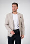 Men'S, Sports Plaid Summer Jacket, Stretch Woven Fabric, Blazer Jacket - 2