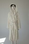 Velvet 100% Cotton Hooded Oversize Women's Bathrobe – White Heart Embroidered Bathrobe for Bath, Beach, Sauna, Pool - 6