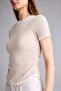Slim Fit Crew Neck Ribbed Short Sleeve T-Shirt G0927Ax26Sp - 4
