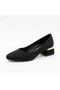 Vollex Short Heeled Oval Toe Women's Heeled Shoes - 2
