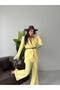 Women's Blazer Jacket Pants Set Lace Detailed Stylish Two Piece Set - 2