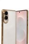Ilkeshop New Galaxy S25 Edge Lensli Silikon (211338) - Gold - 2