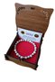 Havlite stone hematite stone natural stone bracelet havlite cylinder model - 3