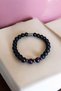 Colorful Tiger's Eye Bracelet - Onyx Bracelet - Hematite Bracelet - Men's Bracelet - 4