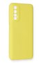 Ilkeshop New Realme 7 Case Nano Velvet Silicone (02519) - Yellow - 2