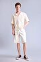 Boxy Fit Apaş Collar Woven Short Sleeve Shirt H3964Ax26Sm - 2