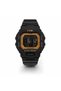 Blaze TM2020 Digital Sports Watch for Men – Gold & Black Tactical Design, 3ATM Water Resistant, LED Backlight, Multi-Function Military Silicone Strap Wristwatch