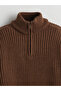 Trendlucky High Neck Boys' Knit Sweater with a Difference - 2