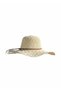 Women's Hand Knitted Detailed Hat Beach Hat - 6