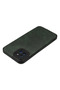Ilkeshop New Galaxy A03 Case Loop Leather Silicone (132507) - Green - 4