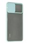 Ilkeshop New Mi 11 Lite Case Palm Frosted Camera Sliding Silicone (132448) - Turquoise - 3