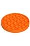 Popit Fidget Bubble Toy - Circle Orange - 4
