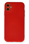 Ilkeshop New iPhone 11 Case Nano Velvet Silicone (140722) - Red
