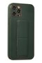 Ilkeshop New iPhone 12 Pro Case Coco Leather Stand Cover (164644) - Green - 2