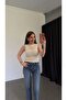 Collar Draped Blouse Cream - 3
