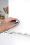 15 Pcs Hard Plastic Knob Round Ball Chrome Cabinet Furniture Kitchen Cupboard Drawer Handle Knob Handles - 5