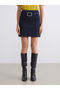 Waist Belted Knitwear Mini Skirt for Style Enthusiasts from Uzg Store - 2