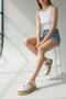 The New Season Has Arrived with a Design That Can Be Used Daily with a Special Design. a Quality Sandal That Can Be Used Daily.
