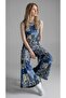 Patchwork Patterned Viscose Double Set - 2