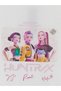 Ecru K-Pop Demon Hunters Printed Girls' T-Shirt - 5