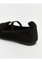 Two Mt Shop Quality Lcw Steps Black Baby Girl Ballet Flats - 5