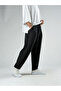 Bürümcük Black Men's Pleated Jogger Pants Coc3191 - 4