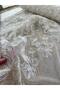 Sparkling Embroidered Dreamy Tulle Fabric - for Evening Gowns and Engagement Dresses - 2