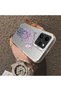 حافظة هاتف تكنو سبارك 40 متوافقة مع حافة السيليكون الصلبة ومضادة للسقوط بنمط زهرة - 4
