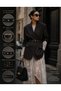 Women's Slim 1.5 cm Brown Belt with Gold Buckle & Trop Modern Stylish Design Compatible with Trousers, Dresses, Jackets